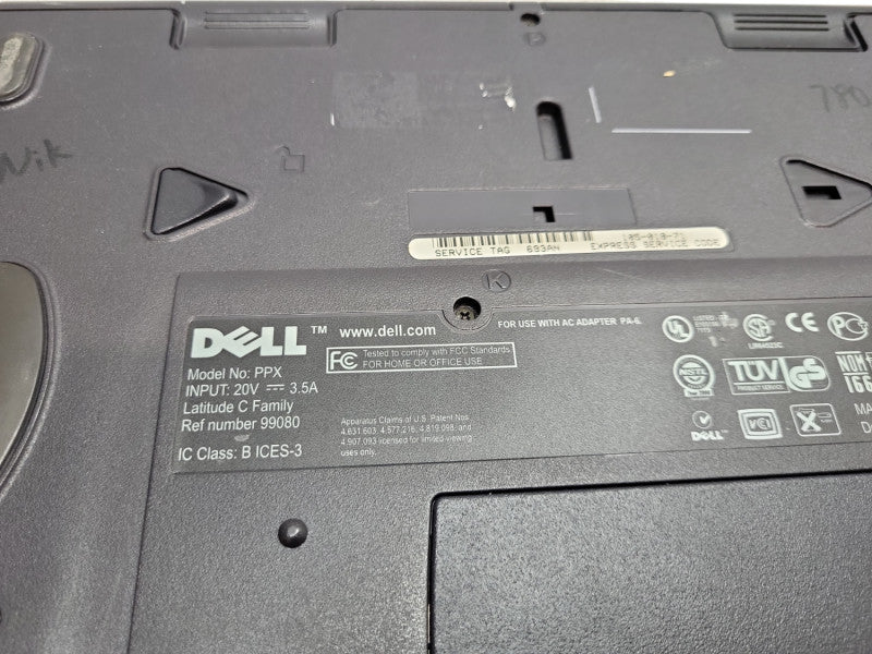 Vintage Dell Latitude CPX Model PPX Vintage Laptop &
