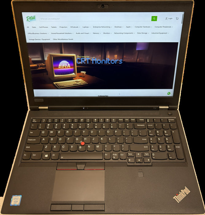 Lenovo ThinkPad P52 Core XEON E-2176M@2.7GHz QUADRO P2000 4GB GPU 32GB 512SSD