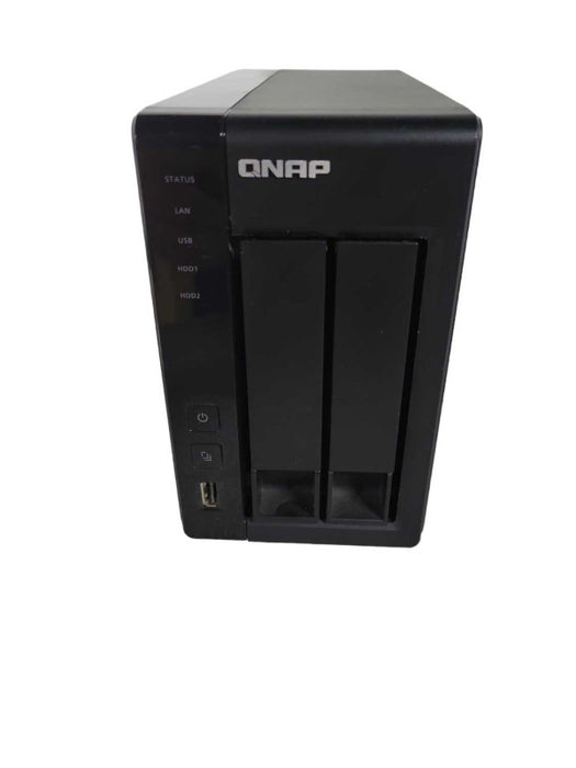 QNAP TS-219P II 2-BAY RAID NAS SERVER + 2x 1TB  HDD !