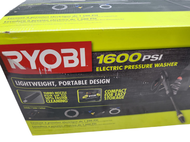 RYOBI â RY141612 - 1600 PSI 1.2 GPM  Corded Electric Pressure Washer &
