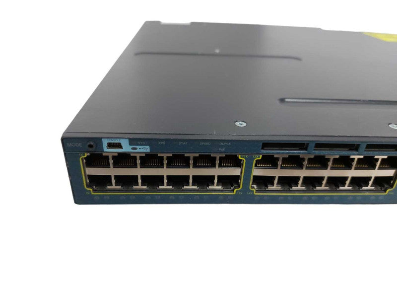 CISCO CATALYST WS-C3560X-48P-L 48 PORT POE GIGABIT ETHERNET SWITCH  V02 Q#