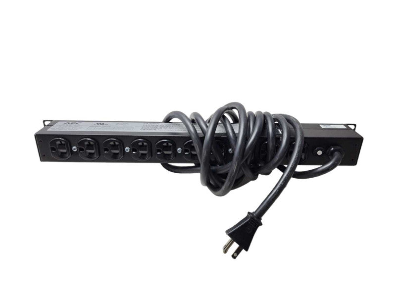 APC AP9563 Basic PDU 1U 20A 120V (10) 5-20 5-20P - Rack Mount )