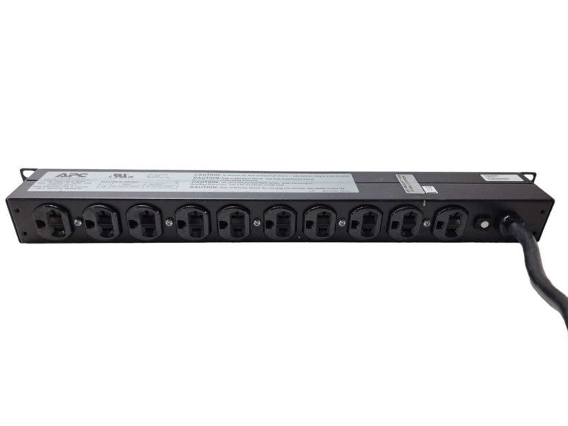 APC AP9563 Basic PDU 1U 20A 120V (10) 5-20 5-20P - Rack Mount )