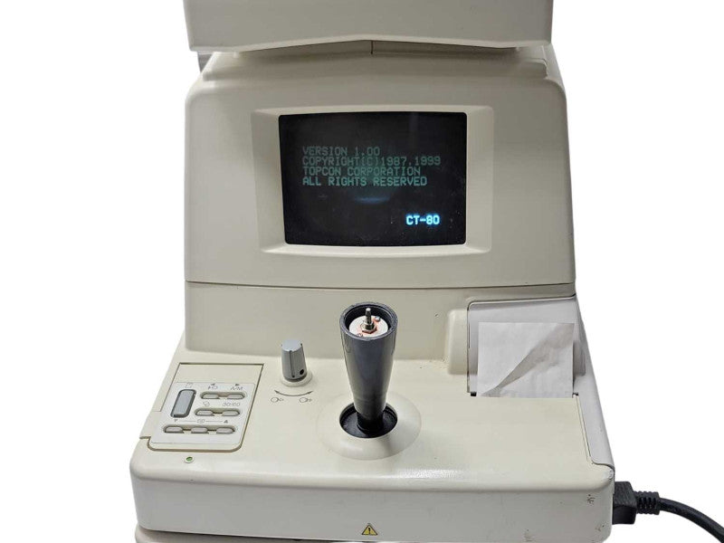 Topcon CT-80 Computerized Tonometer, READ _