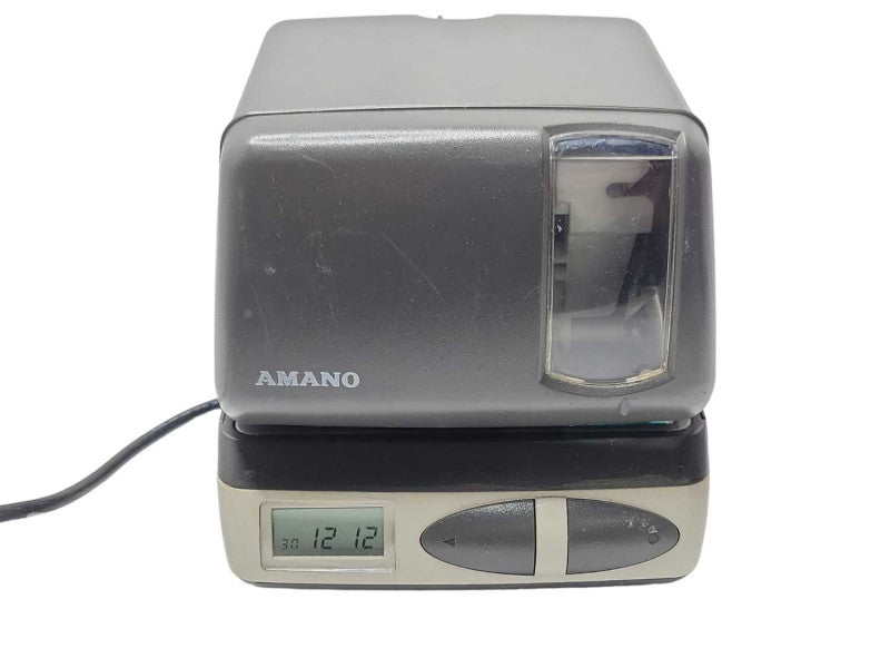 Amano Pix-21 Employee Time Clock Digital Electronic - NO KEY READ _