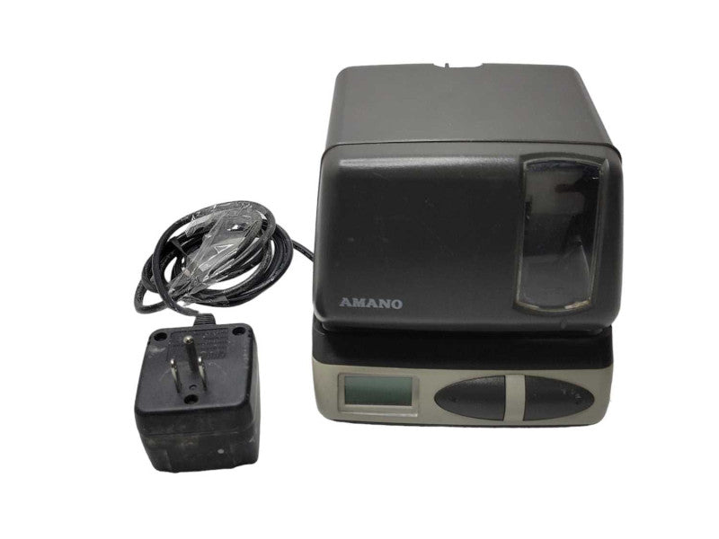 Amano Pix-21 Employee Time Clock Digital Electronic - NO KEY READ _