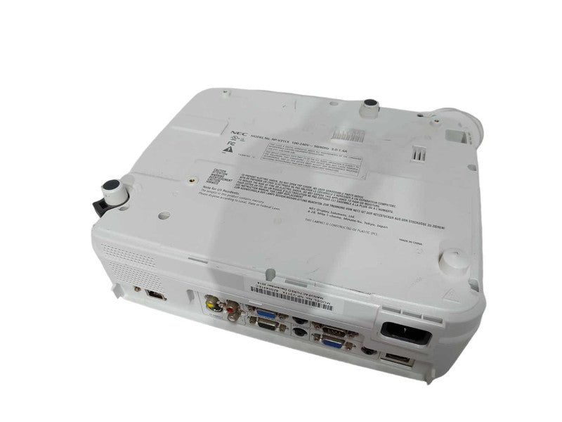 NEC NP-V311X XGA Conference Room Projector 4% lamp remaining - read #