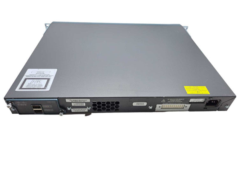 Cisco WS-C2960S-24PS-L | 24 Port Gigabit 370W PoE+ Switch w/ Stack  Q)