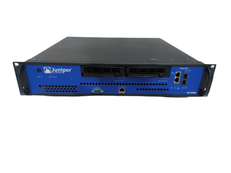 Juniper SA6000 FIPS - Secure Access SSL VPN Base Appliance 2X PSU #