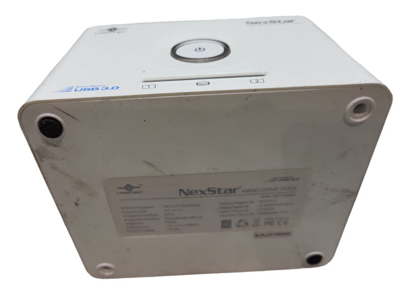 Vantec NexStar Dual Bay Hard Drive Dock Model NST-D400S3 USB 3.0 &