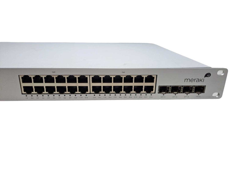 Cisco Meraki MS22 | 24 Port Gigabit 4x SFP Network Switch | UNCLAIMED )