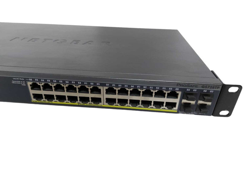 netgear ProSafe GS728TP Gigabit PoE 28x port network switch Q#