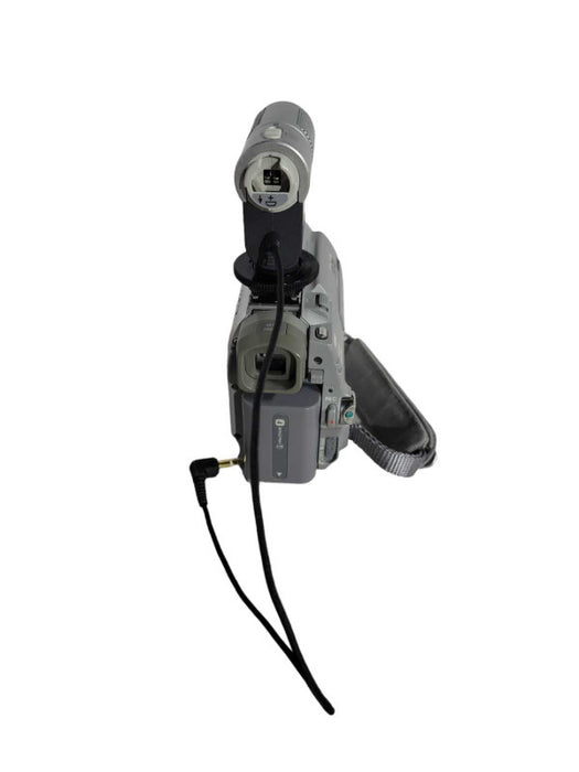 Sony DCR-HC20 Handycam Mini DV Camcorder Video Camera Charger Cables Sony Electret Condenser Microphone ECM-MSD1 !
