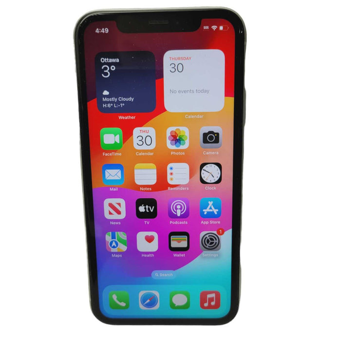 Apple iPhone Xr 64GB White UNLOCKED MINT  -