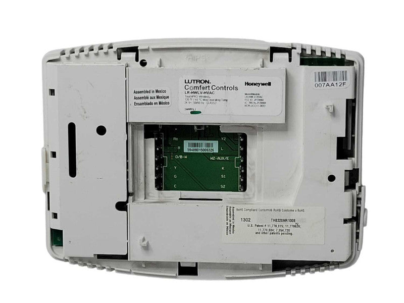 Lutron Comfort Controls Honeywell LR-HWLV-HVAC TouchPro Wireless _