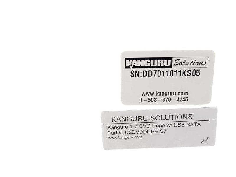 Kanguru 1-7 DVD Dupe w/ USB SATA U2DVDDUPE-S7 DVD Duplicator _