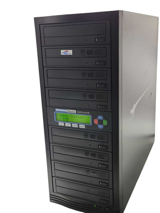 Kanguru 1-7 DVD Dupe w/ USB SATA U2DVDDUPE-S7 DVD Duplicator _