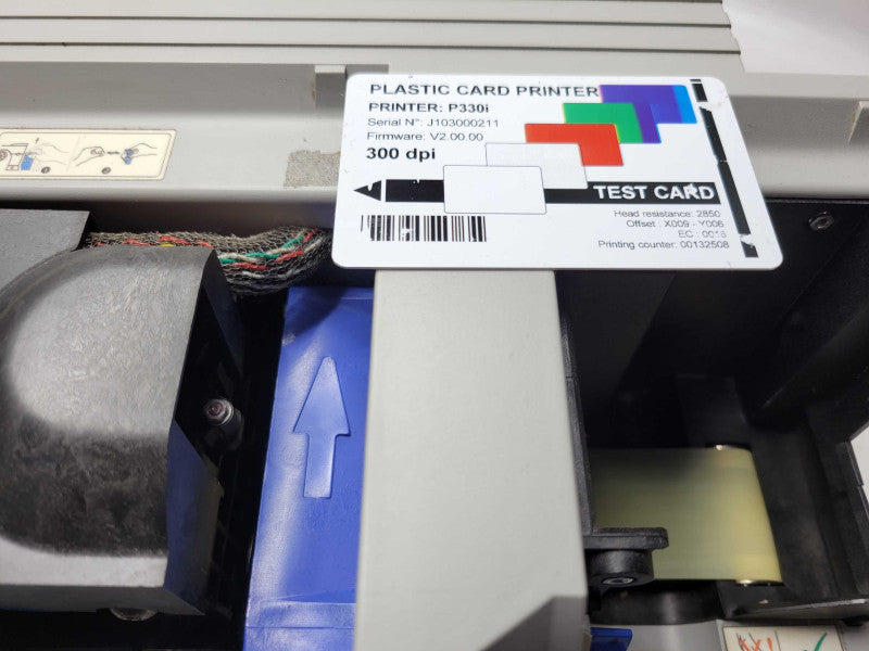 Zebra P330i Full Color ID Card Thermal Desktop Printer, READ _