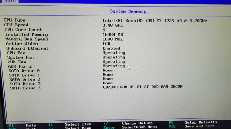Lenovo ThinkServer TS440 - Xeon E3-1225 v3 | 16GB RAM | MegaRAID SAS 9240-8i  %