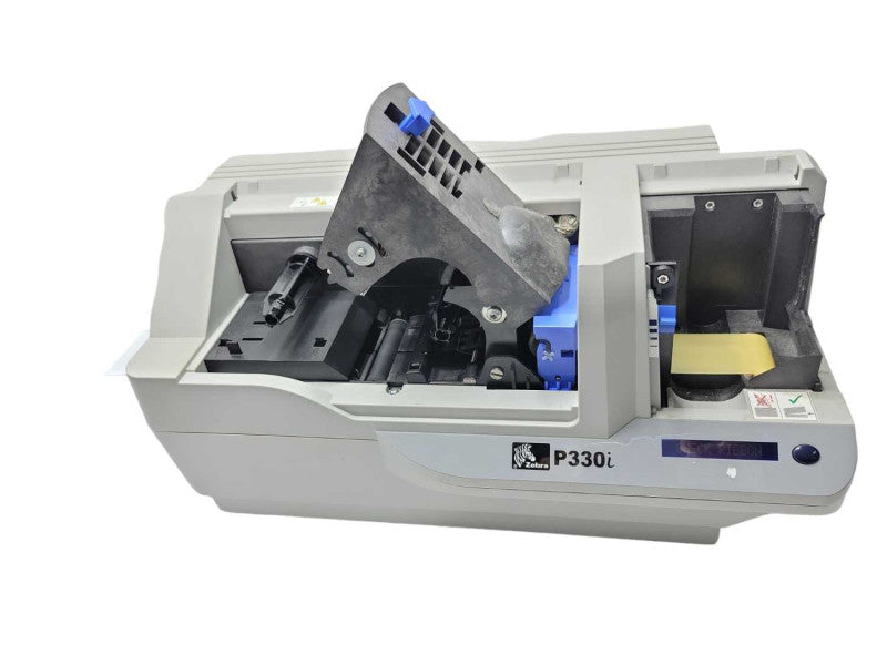 Zebra P330i Full Color ID Card Thermal Desktop Printer, SEE Q_