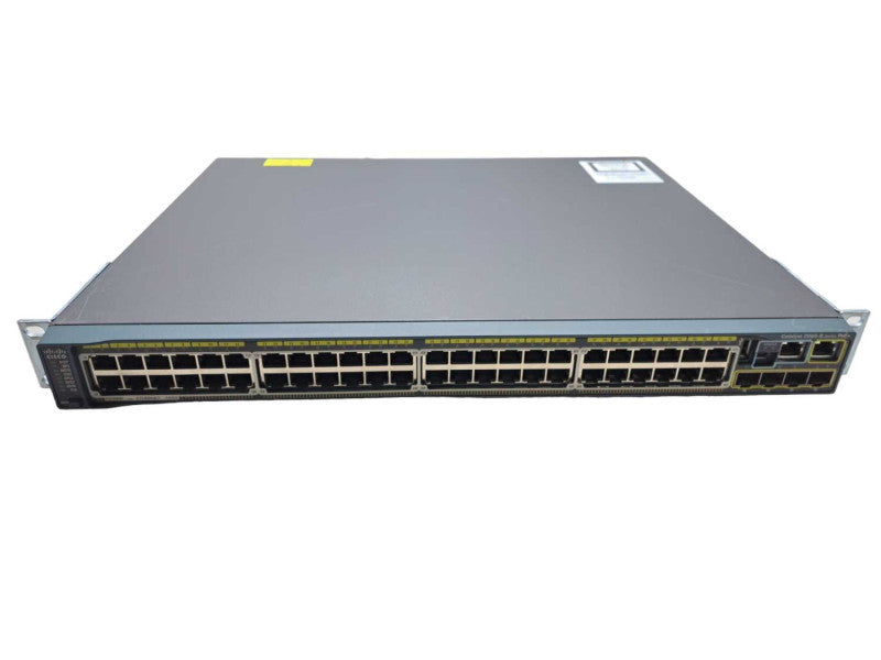 Cisco WS-C2960S-48FPS-L | 48 Port Gigabit PoE+ 740W Switch Q)
