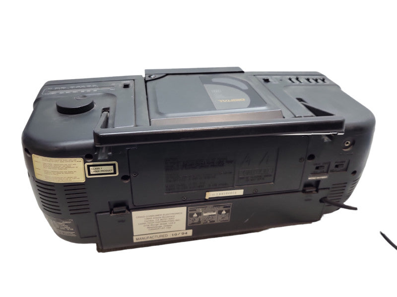 CRAIG JS8631 AM/FM Cassette Radio CD Player Vintage &