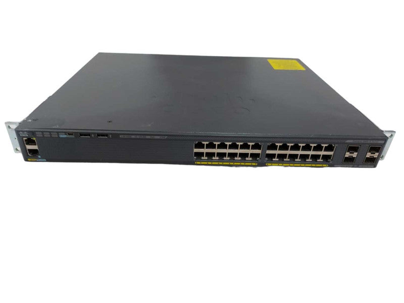 Cisco WS-C2960X-24PS-L Catalyst 24 Port GigE PoE 370W - No Stack Module #