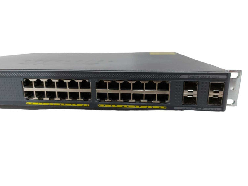 Cisco WS-C2960X-24PS-L Catalyst 24 Port GigE PoE 370W - No Stack Module #
