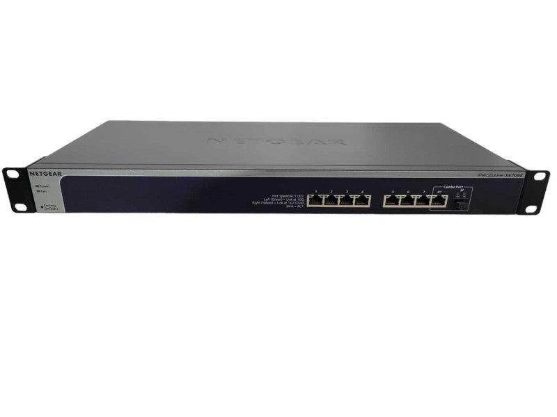 NETGEAR ProSafe XS708E ProSafe 10GBASE-T Switch 8 Port 10Gbps  !
