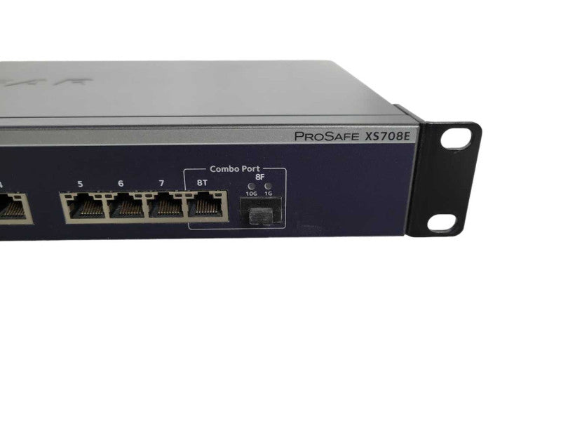 NETGEAR ProSafe XS708E ProSafe 10GBASE-T Switch 8 Port 10Gbps  !