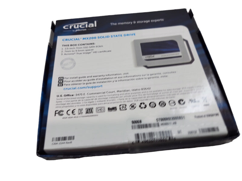 MX200 Crucial SSD 500GB SSD-New &