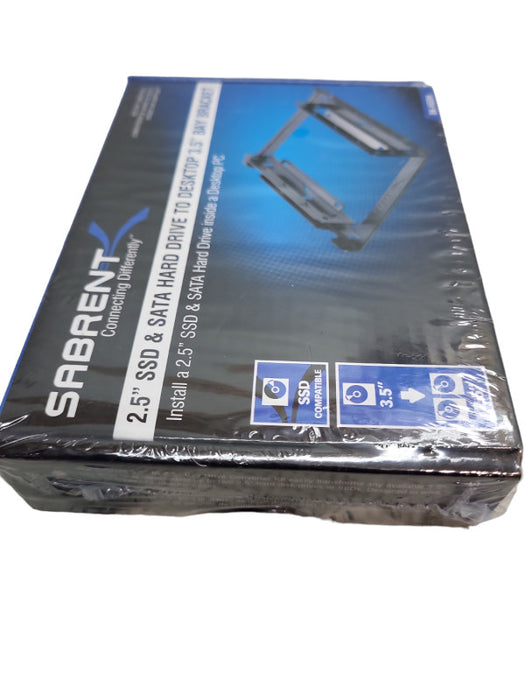 Sabrent 3.5â-Two SSD/2.5â HDD Bay Drives Bay Converter Adapter BK-HDDH &