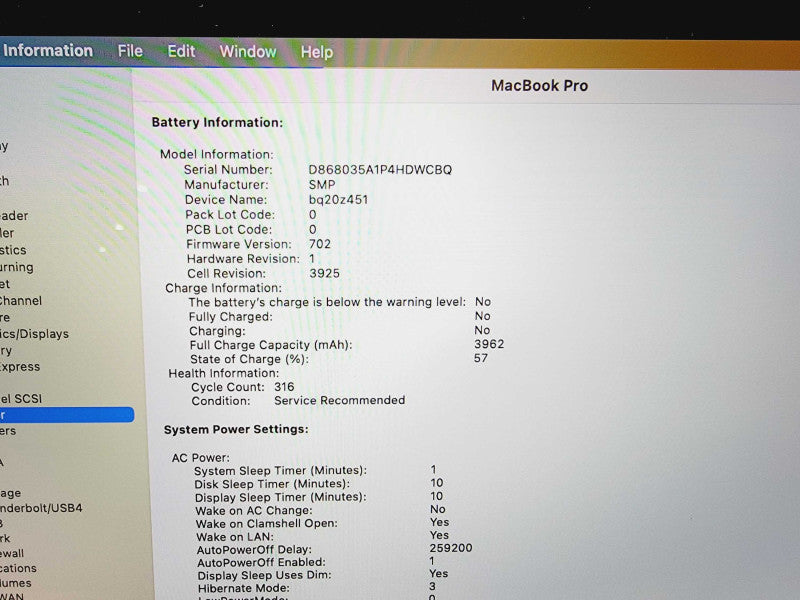 Apple Macbook Pro 2017 15\\" Core i7-7700HQ @ 2.8GHZ 16GB DDR3 500GB SSD Radeon Pro 555 2GB (