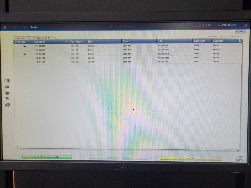 IBM 3588-F8C LTO Ultrium 8 (LTO-8) FC Tape Drive 00VJ550/00VJ551 Q_