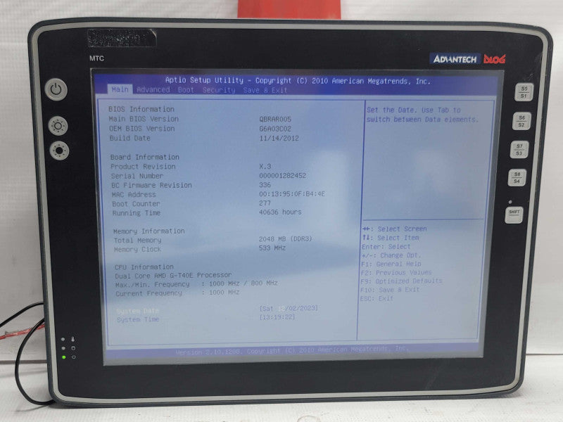 ADVANTECH DLOG MTC 6/15 WLAN 15\\" In-vehicle Touch Terminal  _