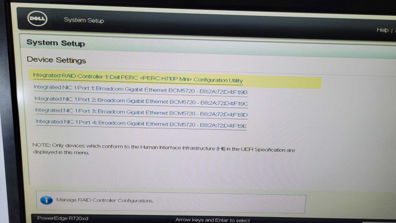 Dell PE R720XD - 2x Xeon E5-2650 v2 | 256GB RAM | PERC H710 Mini | 2x750W PSU %