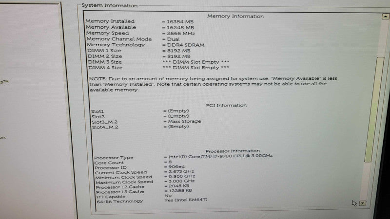 Dell Precision T3431 - Core i7-9700 | 16GB RAM | 256GB NVMe SSD %
