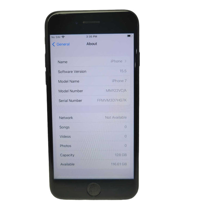 Apple iPhone 7 128GB UNLOCKED A1778  -