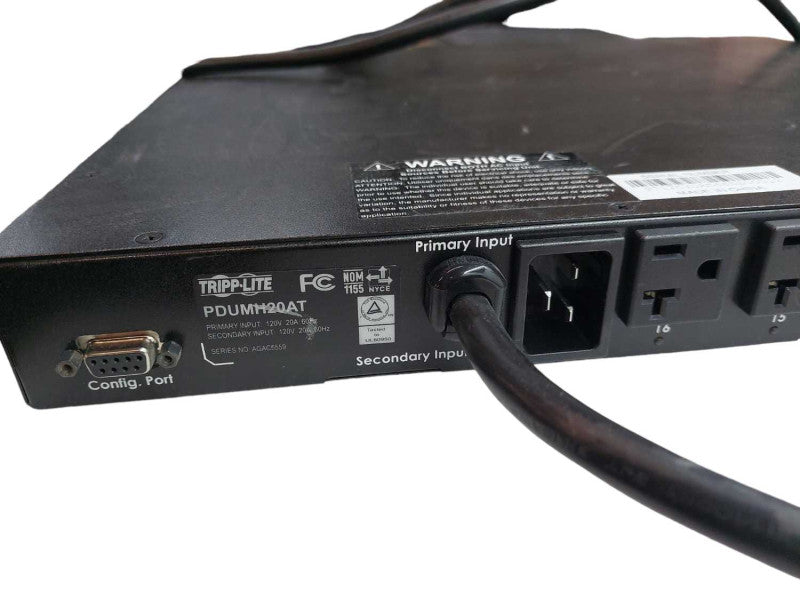 Tripp-Lite PDU 16 Outlet 20A 120V 60Hz  Model: PDUMH20AT ?