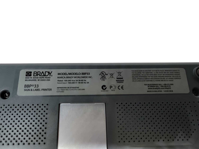 Brady BBP33 Sign And Label Printer %