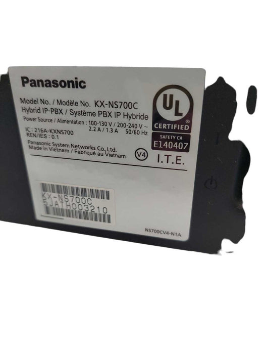Panasonic Hybrid IP-PBX Model: KX-NS700 Business Phone System  ?