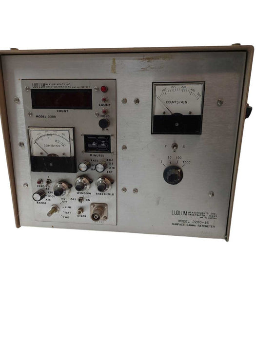 Ludlum Surface Gamma Ratameter Model: 2200-16 ?
