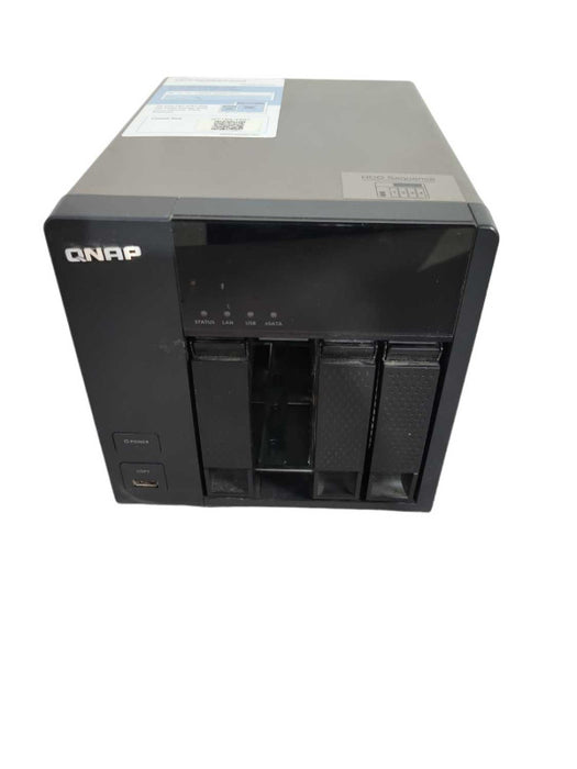 QNAP TS-420 4-Bay USB3 eSATA Network Attached Storage NAS 3x 1TB !