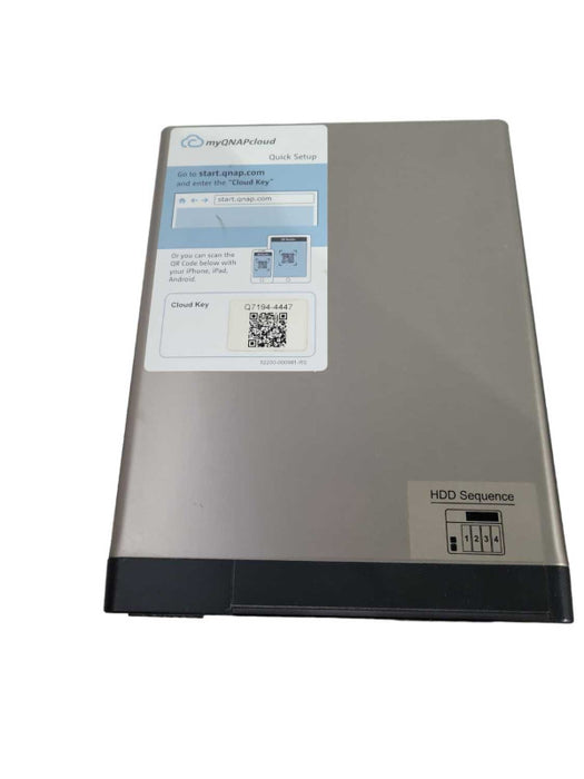 QNAP TS-420 4-Bay USB3 eSATA Network Attached Storage NAS 3x 1TB !