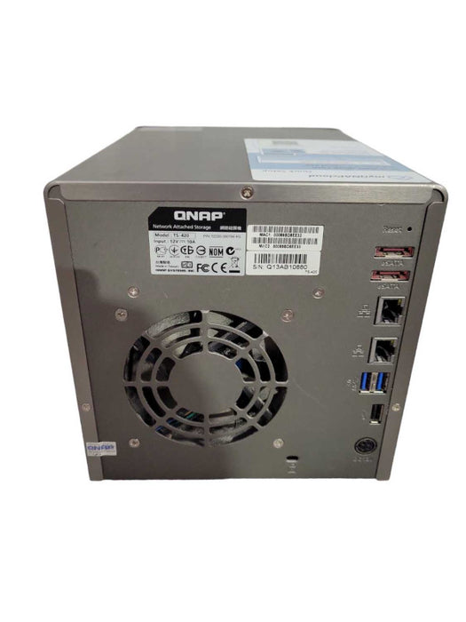 QNAP TS-420 4-Bay USB3 eSATA Network Attached Storage NAS 3x 1TB !