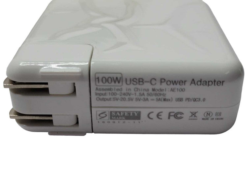 Open-Box Atlomo-X 100W USB-C Power Adapter AE100 for Mac Book Pro Q_