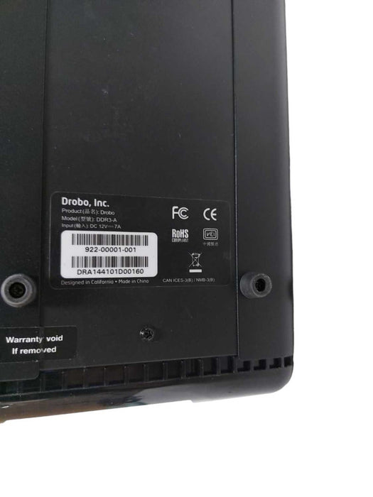 Drobo Gen 3 4-bay DAS External Storage USB 3.0 Model DDR3-A (11TB 4x drives) #