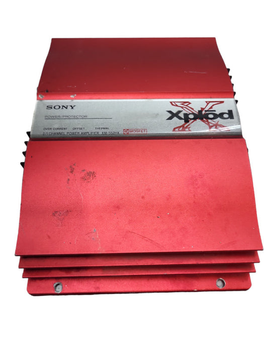 Sony XM-552HX Xplod Mosfet Car Stereo Power Amplifier Old School &