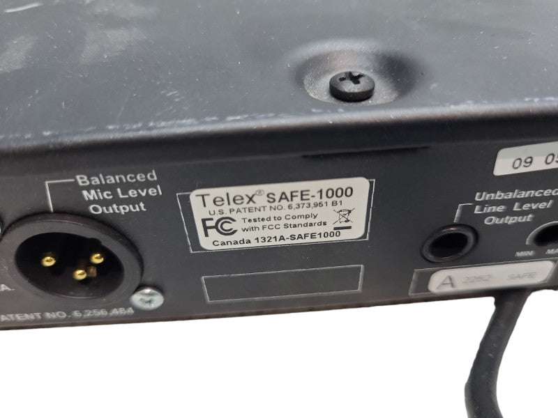 Telex Safe 1000 encrypted receiver base module only  &