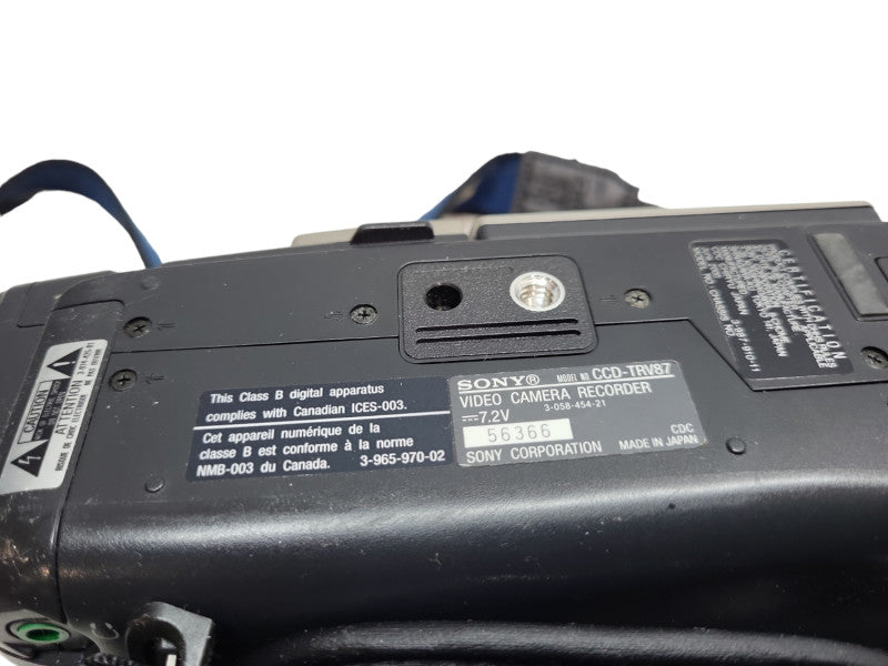 Sony Handycam CCD-TRV87 Video Camcorder Hi8 8mm &